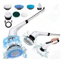 Escova Limpeza Elétrica Multiuso canto Friso Banheiro Cozinha Recarregavel