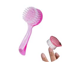 Escova Limpeza Unhas Cerdas Macias Alongamento Gel Acrigel