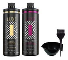 Escova Luxe Blueken Comum 1litro + Platinum 1litro