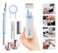 Escova Macia Limpa Teclado Pc Limpador Fone De Ouvido 7 Em 1 Escova Macia Limpa Teclado Pc Limpador Fone De Ouvido 7 Em 1