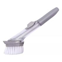 Escova Mágica 3 em 1 Com Dispenser de Detergente 3 Esponjas
