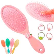 Escova Mágica Para Desembaraçar Pente para Cabelos Antifrizz Com Almofada de Ar Massageador + Elastico de Cabelo