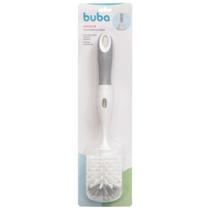 Escova Mamadeira Com Limpador De Bico Cinza 15293 - Buba - Buba Escova Mamadeira Com Limpador De Bico Cinza 15293 - Buba - Buba