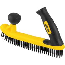 Escova Manual Aço 5 Fileiras Cabo Ergonômico Vonder Escova Manual Aço 5 Fileiras Cabo Ergonômico Vonder