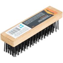 Escova manual de aço carbono sem cabo com 5 fileiras - Sparta