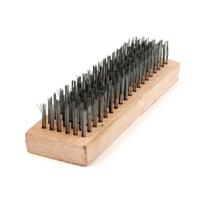 Escova Manual De Aço Com Base De Madeira 6 Fileiras Sparta Escova Manual De Aço Com Base De Madeira 6 Fileiras Sparta