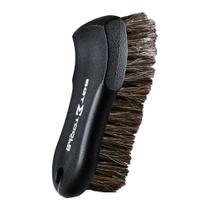 Escova manual ultra macia de crina de cavalo cabo ergonômico