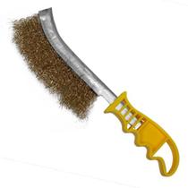 Escova Manual Universal de Aço para Limpeza de Solda e Peças - DTOOLS Escova Manual Universal de Aço para Limpeza de Solda e Peças - DTOOLS