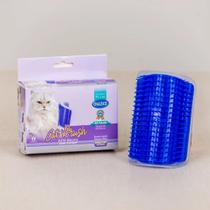 Escova massageador coça gatos chalesco cat brush com catnip