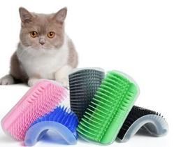Escova Massageador Para Gatos Tira Pelos