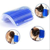 Escova Massageadora Cocadeira Tira Pelo Catnip Gato EL-P257