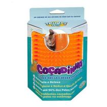 Escova Massageadora para Gatos Coçadinha Laranja Truqys Escova Massageadora para Gatos Coçadinha Laranja Truqys