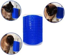 Escova Massageadora para Gatos Parede com Catnip
