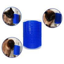 Escova massageadora para gatos - várias cores inclui catnip