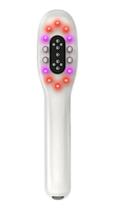 Escova Massagem Elétrica Led Vibração Cabelo Luz Anti Queda Escova Massagem Elétrica Led Vibração Cabelo Luz Anti Queda