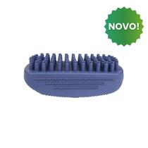 Escova MBS Emborrachada Para Banho Pet