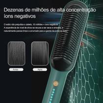 Escova Modeladora Alisadora 5 em 1 Multifuncional Profissional Elétrica Cabelo Alisa Pente Quente HAIR 2200 CORES