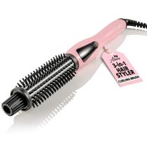 Escova modeladora aquecida Alure 3 em 1, modelador/alisador de cabelo iônico