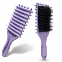 Escova Modeladora de Cabelos Cacheados e Ondulados Define Cachos Fitagem