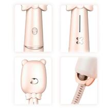 Escova Modeladora de Cabelos Duas Ondas Bivolt 36W Efeito Natural para Todos os Tipos de Cabelo