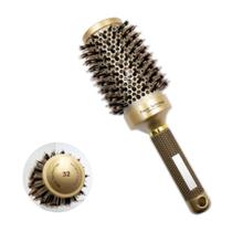 Escova mofashi 32mm nano technology ceramic ionic termica cerdas de javali