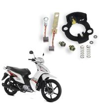 Escova Motor Partida Com Suporte Sky 50 2014 2015 2016 Escova Motor Partida Com Suporte Sky 50 2014 2015 2016