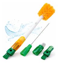 Escova Multifuncional 5 em 1 Compacta e Prática