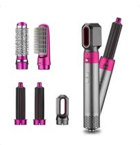 Escova Multiuso 5 em 1 Secador De Cabelo Pente Modelador 110v