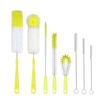 Escova Multiuso Para Limpeza De Garrafas De Água E Copos De Chá, 8 Peças Para Remoção De Manchas