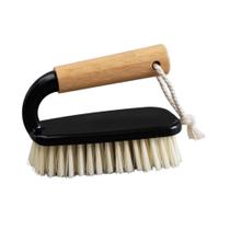 Escova Oikos Multiuso Preta com Cabo de Bambu