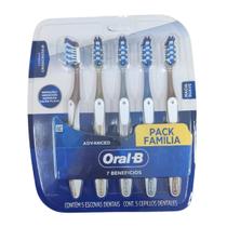 Escova oral b advanced 7 beneficio pack familia - Oral-B