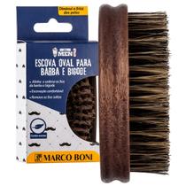Escova Oval para Barba e Bigode Marco Boni Linha Men Madeira Cerdas Macias (9513) Escova Oval para Barba e Bigode Marco Boni Linha Men Madeira Cerdas Macias (9513)