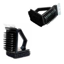 Escova p/churraqueira c/espatula 3 em 1 top clean - YANGZI