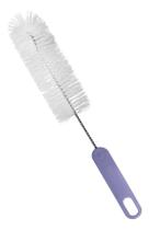 Escova P/ Lavar Garrafas Cerveja Mamadeira Nylon 38 Cm