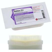Escova para Assepsia com Clorexidina 2% Degermante Riohex - Rioquimic - rioquímica
