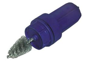 Escova para bateria Lisle 11120 com escova dupla e estojo plástico Escova para bateria Lisle 11120 com escova dupla e estojo plástico