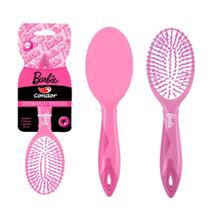 Escova para Cabelo Oval Rosa Barbie Condor