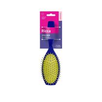 Escova Para Cabelo Ricca Desenbaraçante Oval Blue Escova Para Cabelo Ricca Desenbaraçante Oval Blue