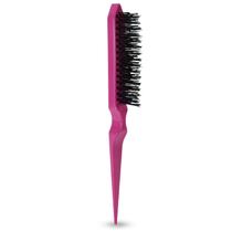 Escova para cabelo SIMPOR com cerdas de nylon para desfiar e pentear para trás, roxa Escova para cabelo SIMPOR com cerdas de nylon para desfiar e pentear para trás, roxa