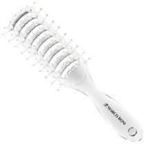 Escova Para Cabelo Vazada Diamond Média Transparente Marco Boni 7683 Escova Para Cabelo Vazada Diamond Média Transparente Marco Boni 7683
