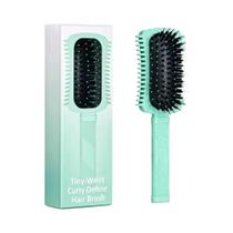 Escova Para Cabelos Cacheados Feminina YUNTE, Escova Para Definição De Cachos E Volume
