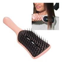 Escova Para Cabelos Raquete Drying - Para Mega Hair E Lisos - Escova Cabelo