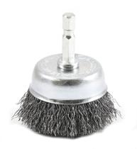 Escova para copos de arame Forney 72729, frisada grossa, 5 cm Escova para copos de arame Forney 72729, frisada grossa, 5 cm