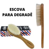 Escova Para Degradê Uso Profissional Barbearia Cerdas Macias - Hairdo