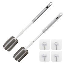 Escova para Garrafas Cleansprite com Cabo Ajustável 37 cm 2 Unidades Escova para Garrafas Cleansprite com Cabo Ajustável 37 cm 2 Unidades