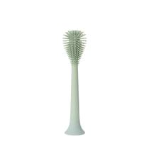 Escova para garrafas ezpz Silicone Sage sem BPA com base de sucção