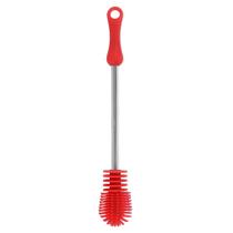 Escova para garrafas Taidda Silicone Cleaning 27 cm Red Kitchen