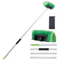 Escova para lavagem de carros WESBRITE 152 cm com cerdas macias e cabo longo Escova para lavagem de carros WESBRITE 152 cm com cerdas macias e cabo longo