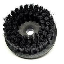 Escova para lavar base plástica 120 mm cerdas grossas pretas 0,30 mm SEM FLANGE