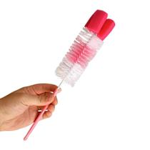 Escova Para Lavar Copos Taças Mamadeira Garrafas Top Útil 33cm